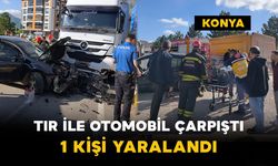 Seydişehir’de Tır ile Otomobil Çarpıştı: 1 Kişi Yaralandı