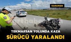 Tekmarsan yolunda kaza: 1 yaralı
