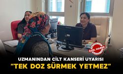Uzmanından cilt kanseri uyarısı: "Güneş koruyucuyu tek doz sürmek yetmez"