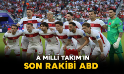 A Milli Takım’ın Son Rakibi ABD