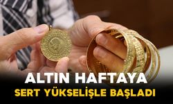 Altın Fiyatları Haftaya Yükselişle Başladı