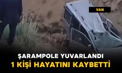 Araç şarampole yuvarlandı: 1 ölü