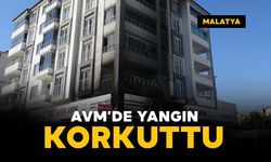AVM'de çıkan yangın korkuttu