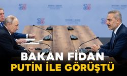 Bakan Fidan, Rusya Devlet Başkanı Putin ile görüştü