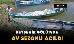 Beyşehir Gölü'nde av sezonu açıldı