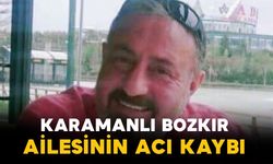 Bozkır ailesinin acı kaybı