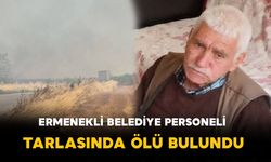 Ermenek'te belediye personeli tarlasında ölü bulundu