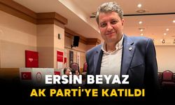 Ersin Beyaz AK Parti’ye Katıldı: Rozeti Cumhurbaşkanı Erdoğan Taktı