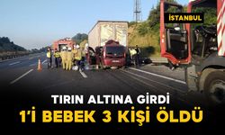 Feci kaza: 1'i bebek 3 kişi hayatını kaybetti