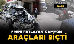 Freni patlayan kamyon araçları biçti: 10 araç zarar gördü, 5 yaralı