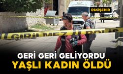 Geri geri gelen aracın çarptığı kadın öldü