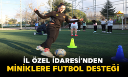 İl Özel İdaresi’nden Miniklere Futbol Desteği
