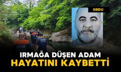 Irmağa düşen şahıs hayatını kaybetti