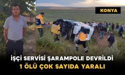 İşçi servisi şarampole devrildi: 1 ölü çok sayıda yaralı