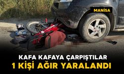Kafa kafaya çarpıştılar: 1 ağır yaralı