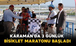 Karaman’da 3 Günlük Bisiklet Maratonu Başladı