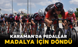 Karaman’da Pedallar Madalya İçin Döndü