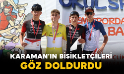Karaman’ın Bisikletçileri Göz Doldurdu