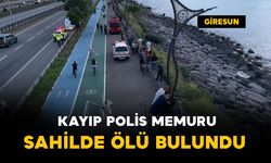 Kayıp polis memuru sahilde ölmüş halde bulundu