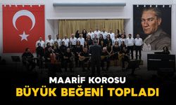 Maarif Halk Dansları Ekibi ve Korosu izleyenleri hayran bıraktı
