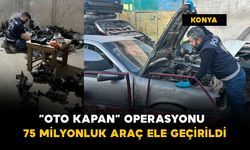 "Oto Kapan" operasyonunda 75 milyonluk change araç ele geçirildi