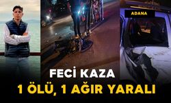 Otomobil ile motosiklet çarpıştı: 1 ölü, 1 ağır yaralı