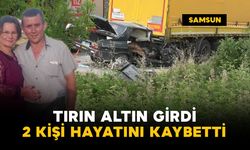 Park halindeki tıra çarptı: 2 ölü