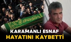 Sanayi esnafının acı kaybı