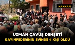Uzman çavuş dehşeti: Kayınpederinin evinde 4 kişi öldü