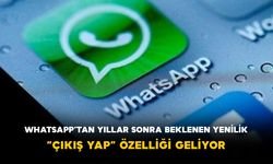 WhatsApp’tan yıllar sonra beklenen yenilik: “Çıkış Yap” özelliği geliyor
