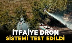 Yangında ilk kez kullanılan yenilikçi dron sistemi başarıyla test edildi