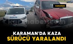 Yolcu minibüsü ile otomobil çarpıştı: 1 yaralı