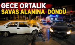 Karaman’da gece ortalık savaş alanına döndü