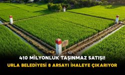 410 Milyonluk Taşınmaz Satışı! Urla Belediyesi 8 Arsayı İhaleye Çıkarıyor