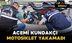 Acemi kundakçının girişimi başarısız oldu