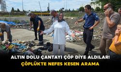 Altın Dolu Çantayı Çöp Diye Aldılar! Çöplükte Nefes Kesen Arama