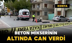 Beton Mikserinin Altında Can Verdi