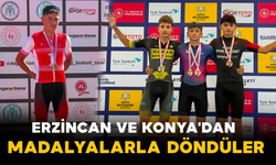 Erzincan ve Konya'dan Madalyalarla Döndüler