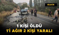 Feci kaza: 1 kişi öldü, 1'i ağır 2 yaralı