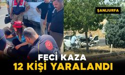 Feci kazada 12 kişi yaralandı