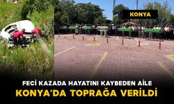 Feci kazada hayatını kaybeden aile için son görev