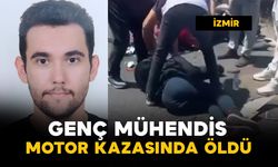 Genç mühendis motosiklet kazasında öldü