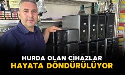 Hurda olan cihazlar hayata döndürülüyor