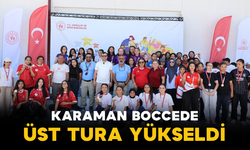 Karaman Boccede Üst Tura Yükseldi