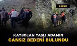 Kaybolan yaşlı adamın cansız bedeni bulundu