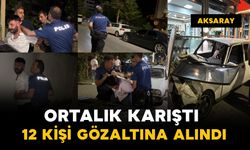 Kaza sonrası ortalık karıştı: 12 gözaltı