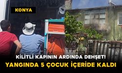Kilitli Kapının Ardında Dehşet! Yangında 5 Çocuk İçeride Kaldı