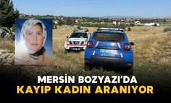 Mersin Bozyazı'da kayıp kadın aranıyor