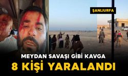 Meydan savaşı gibi kavga: 8 yaralı