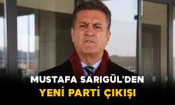Mustafa Sarıgül'den Yeni Parti Çıkışı